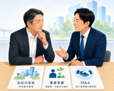 会社の未来を、社長ひとりで悩まない